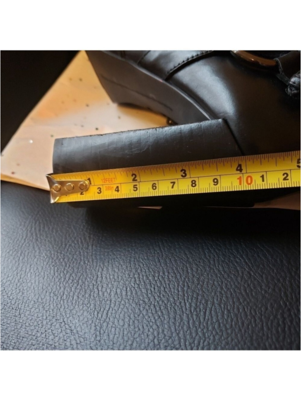 HP. Stuart Weitzman Leather Bootie - Picture 4 of 16